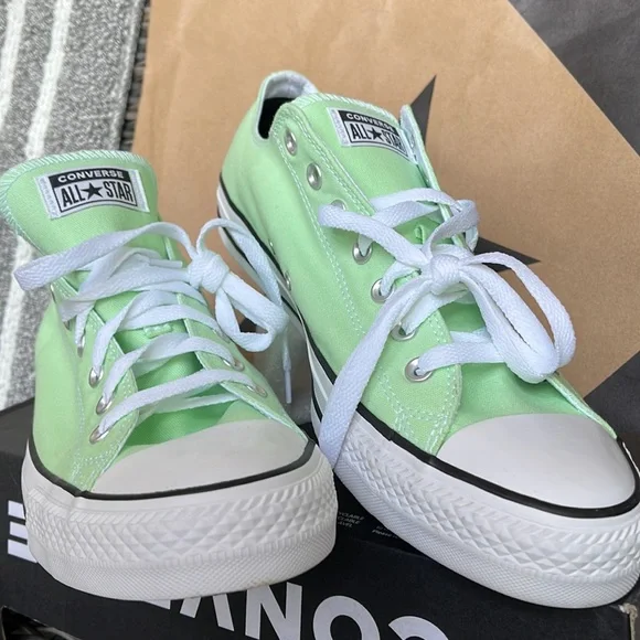 Converse CTAS OX VAPOR GREEN/WHITE/ MENS - Picture 8 of 16